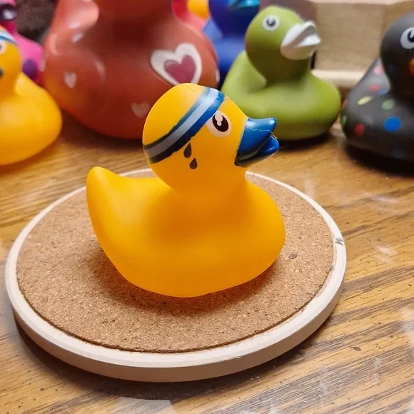 Workout Rubber Duckie - Picture 1 of 6
